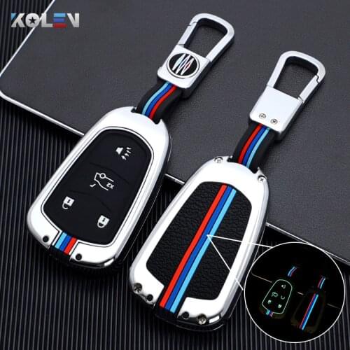 Zinc alloy Car Key Case Cover Shell Fob For Cadillac ATS ATS-L XLS XTS XT4 CTS SRX CTS-V XT5 XT6 CT5 CT6 Protecter Accessories