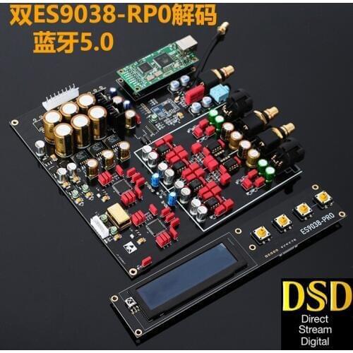 Dual Core ES9038PRO Decoder Board DAC Board Supports DSD Decoding 384K Lossless Fiber Coaxial Decoder
