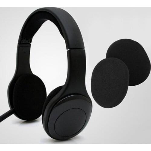 Headsets Replacement Earmuffs Leather Sleeve Cushion Protector Ear Pads Cushion for Logitech H800 Headphones
