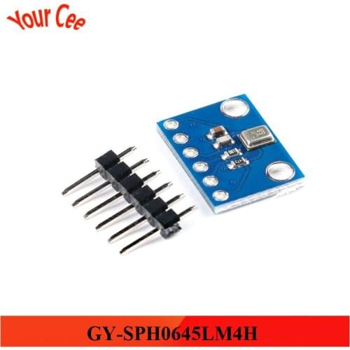 SPH0645 Digital Sound Sensor Module PH0645LM4H Microphone Board Module I2S ISS MEMS Microphone Breakout Sensor for Arduino