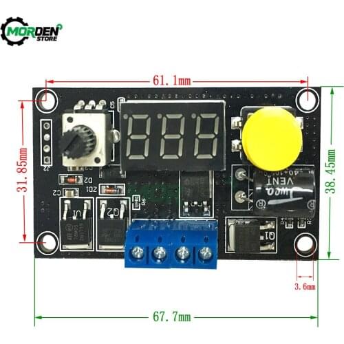 PWM Motor Speed Controller Module DC 6-30V 8A DC Motor Control CV Governor Switch Board LED Digital Display Dropship