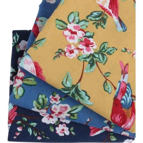 Nanchuang Cotton Linen Fabric For DIY Dolls Sofa Curtain Bags Cushion Furniture Cover Handmade Hometextile Cloth 100x145cm