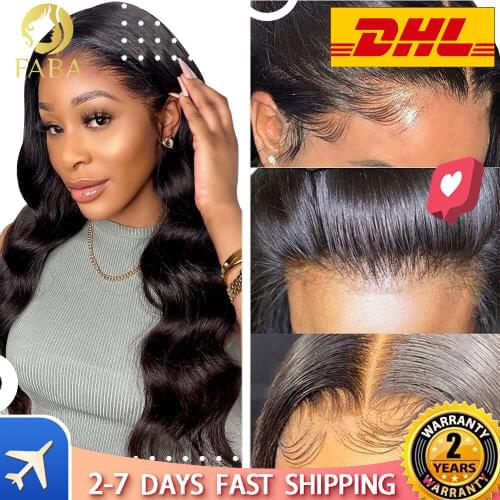 Lace Front Wig Human Hair Wigs 180% Density HD Lace Closure 13×4×1 Body Wave Lace Front Human Hair Wigs for Black Women