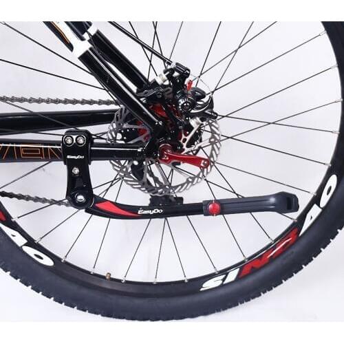 24"-29" MTB Bicycle Kickstand Parking Racks Mountain Bike Kickstand Road Cycling Side Stand Support Adjustable 34-41cm