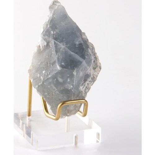 Crystal Mineral Jewelry Display Stand Metal Acrylic Base Home Desktop Decoration Crystal Ball Stone Display Stand Ornaments