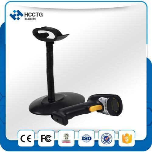 Supermarket 1D Barcode scanner Bar Code Reader Laser Scanner HS6100s with stand