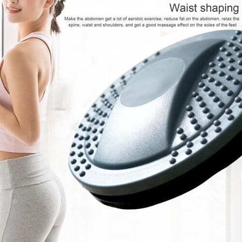Twisting plate to improve blood circulation, portable waist-twisting fitness equipment, shaping waist and abdomen, unisex