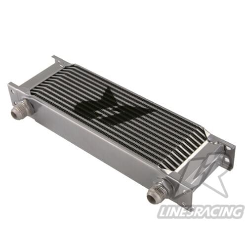 LR Universal 13Row AN10 Engine Transmission 248mm Oil Cooler 3/4"UNF16 Black/Silver