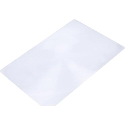 Portale Size 3X Magnification Magnifier XL Full Page Magnifying Sheet Fresnel Lens For Reading Newspaper Document