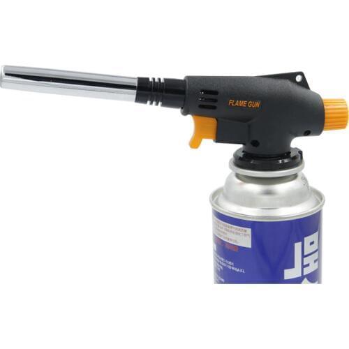 Lighter Heating Ignition Flame Burners Gun Portable Camping Long moisture-proof Welding Gas Torch