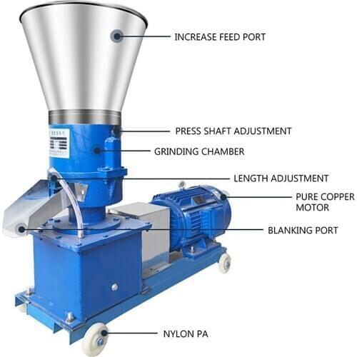 Livestock breeding Feed pellet machine Small Home Large homemade breeding machine Feed granulation Machine 220V/380V