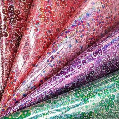 1PC 21X29CM Synthetic Letaher, Cuero Sintetico Faux Leather Glitter Leather Flowers Leather For Making Bows Accessories T11