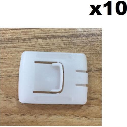 10PCS FOR FORVW GOLF MK1 MK2 MK3 FORGTI VR6 GENUINE SEAT RUNNER GUIDE CLIP OEM 171881213B2 FREE SHIPPING