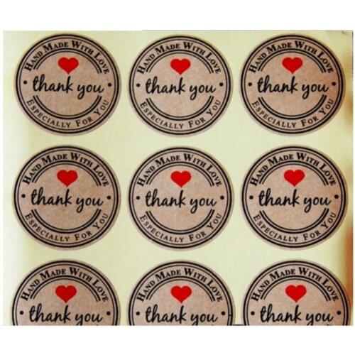 120pcs Lovely Hand Gift Bag Sealing Gift Packaging Sealing Special-shaped Sticker DIY Kawaii Baking Decoration Adhesive Tape