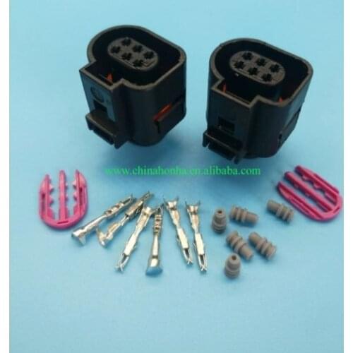 5/10/20/50/100 pcs 6Pin PLUG 1J0973713 CONNECTOR case 000979132E Wiper Washer Fluid Pump Pigtail Wiring Plug Connector