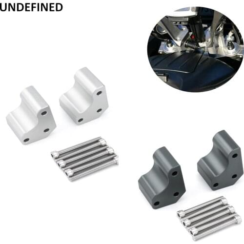 Aluminum Handlebar Riser Height up Adapters Mounts Extension Kit For Kawasaki GTR1400 concours 1400 2008 -2020 Motorcycle Parts