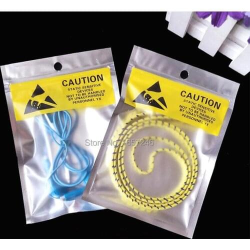 10.5*15 anti-static bag Self-sealing zipper shielding bone pouch Electronic insulation main board packaging bag for battery