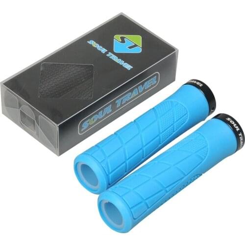 Bicycle Grip Mountain Bike Grip Cover Universal Rubber Grip Color Grip Cover Non-slip Riding Accessories