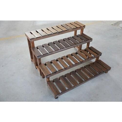 Estante Indoor Repisa Para Plantas Huerto Urbano Madera Stojaki Dekoration Outdoor Flower Stand Stojak Na Kwiaty Plant Shelf