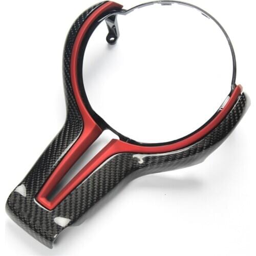For BMW M Series F80 F82 F10 F06 F12 F13 F15 F16 & M-sport F20 F22 F30 F31 F32 F33 F36 F10 F06 F12 F13 F15 Steering Wheel Trim