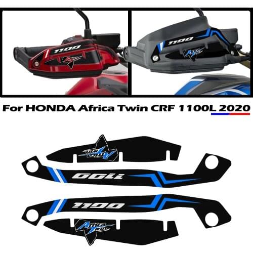For HONDA Africa Twin CRF 1100L 2020 Motorcycle Original Handguard Extended 3D Stickers CRF 1100 L Adventure sticker