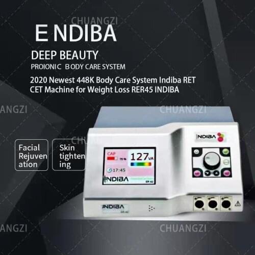 INDIBA ER45 448KHZ deep care pain relief physical therapy equipment RF RET CET body sliming machine