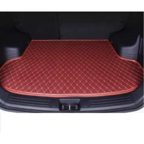 Custom car trunk mat for Porsche Cayenne Panamera Macan Cayman Boxster 718 Boxster 911 car Accessories carpet alfombra