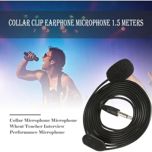 Collar Microphone Microphone Wheat Teacher Guide Interview Performance Speech Headset Microphone Microphone