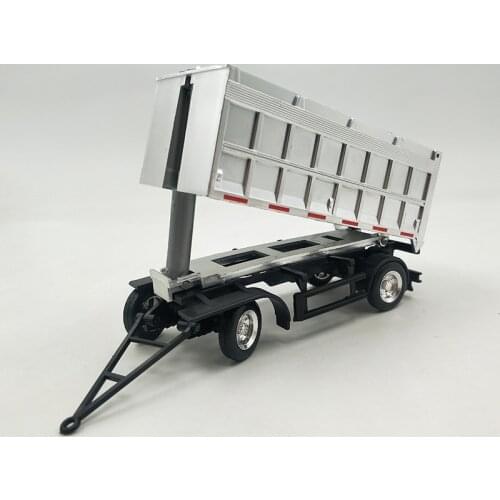 13cm Diecast Trailer Model 1/43 Truck Models Accessories Toys Die-cast Modification Parts Vehicle Frame Scene Show Ornaments