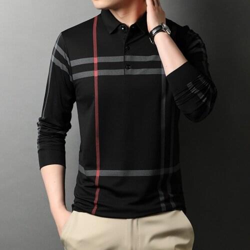SEVEYFAN Men's Striped Shirts