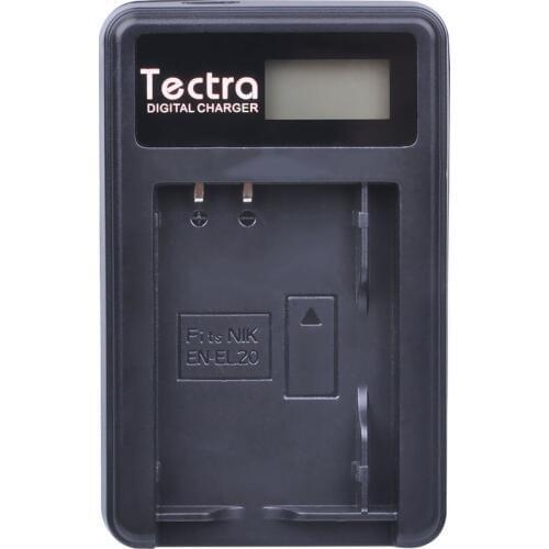 Tectra EN-EL20 EL20 LCD USB Digital Charger for Nikon 1 J1 J2 J3 S1 AW1 Coolpix A PM006 CAMERA S S1