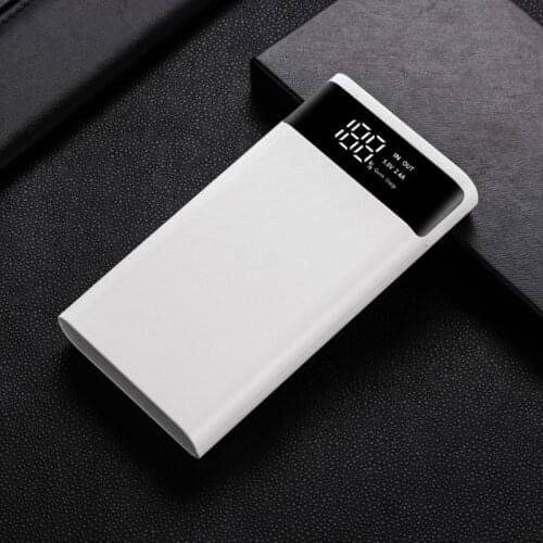 PD 3.0 Fast Charging Power Bank DIY Kit Storage Case Box Free Welding 6X 18650 Battery 5V 2A USB External Charger Smart Phone