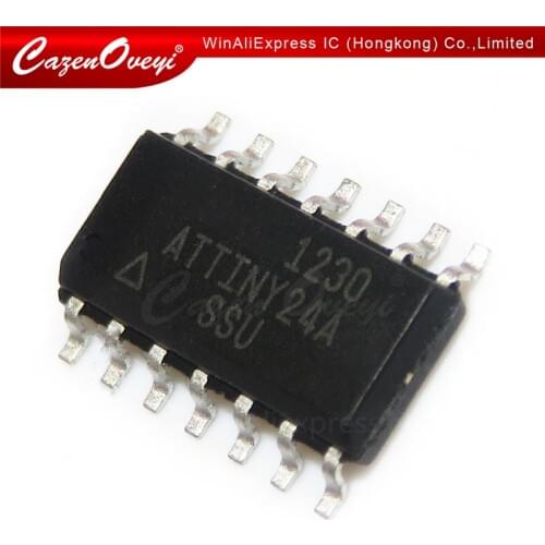 1pcs/lot ATTINY24A-SSU ATTINY24-20SSU ATTINY24A ATTINY24 SOP-14 In Stock