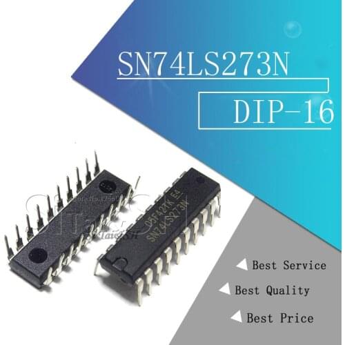10pcs SN74LS273N DIP-16 HD74LS273P DIP16 74LS273 LS273 DIP SN74LS273 new original