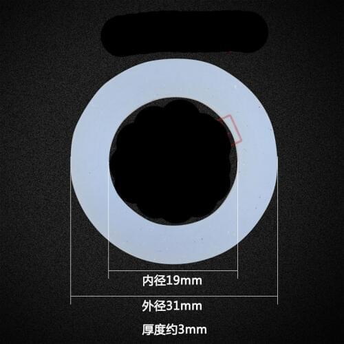 20pcs 31*19*3mm Bellows gasket / seal outlet pipe / silicone gasket seals