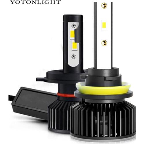 H1 H11 H7 Led Canbus H4 Led Headlight No Error Lamp Hb3 Hb4 9005 9006 60w 20000lm H8 9004 9007 H13 Fog Lights For Car 12v 6000k