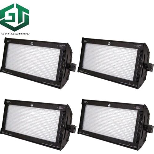 4pcs/lot RGB 3 in 1 bright LED 1000W strobe light dj flash stage lights wedding performances bars KTV special lighting equipment