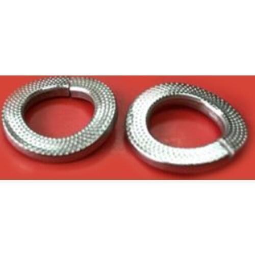 8pcs M20 M24 Pitted Surface Lock Washer Locking Elastic Hardening Shaped Saddle Cushion SN60727 Stainless Steel 304
