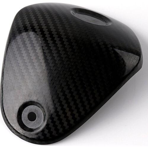 Motorcycle Scooter Accessories Carbon Fiber Handlebar Clamp Seat Cover For YAMAHA XMAX 300 XMAX300 2017 2018