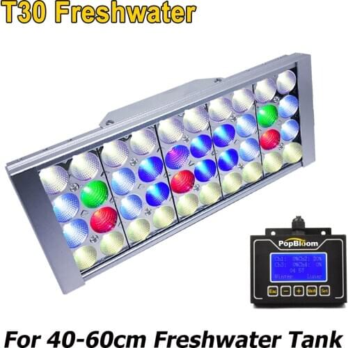 Dsuny Programmable aquarium led lighting timer dimmable for 40cm 16" freshwater plant fish tank lamp led sunrise sunset