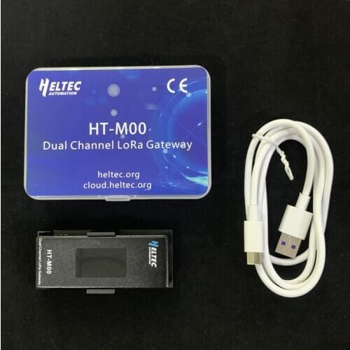 Min IOT HT-M00 Dual Channel LoRa Gateway support Standard LoRaWAN/ESP32 Lora gateway 2 channel gateway