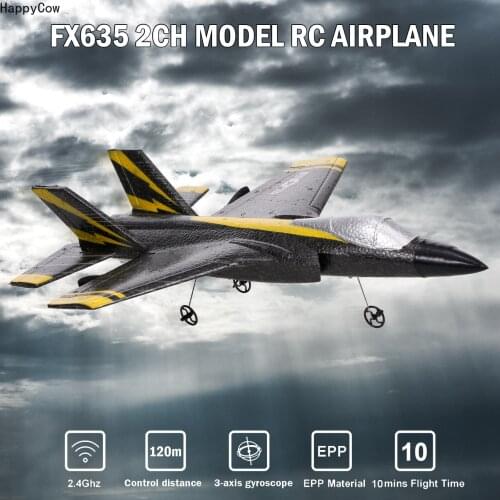 FX635 RC Airplane RCAircraft 2.4Ghz Remote Control Foam Glider Wireless Fixed Wing Air Plane Toys for Kids Adult Cheap