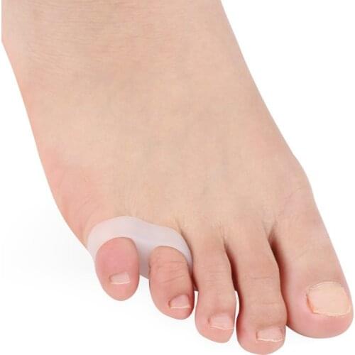 Little Toe Foot Thumb Hallux Valgus Silicone Correction Gel Toe bunion corrector Guard Foot Care Toe Separator foot care