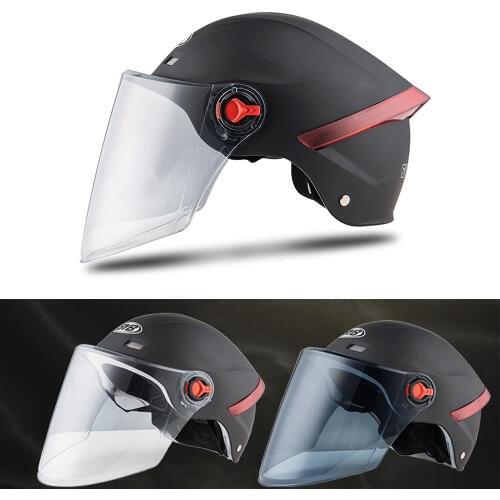 Motorcycle helmet scooter UV protection helmet off-road motorcycle unisex breathable protective cap multi-color