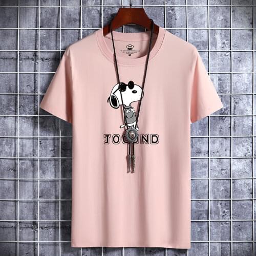 2021 NEW Color ink Printing 100% cotton Men T Shirt Hip-Hop Cotton T-shirt O-neck Summer Male Causal Tshirts Fashion Loose Tees