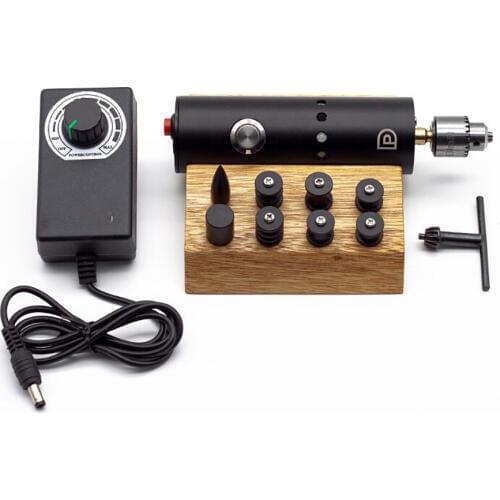 Vegetable Tanned Leather Edge Polishing Grinding Burnishing Machine Leather Edger Handmade Leather Craft Tools