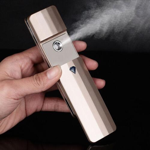 Portable Nano spray mist handy facial steam machine Mister USB rechargeable face moisturize humidifier sprayer device beauty