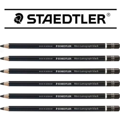 2Pcs/Lot STAEDTLER 100B Professional drawing sketch charcoal pencil 2B|4B|6B|8B wholesale Stationery Office accessories School
