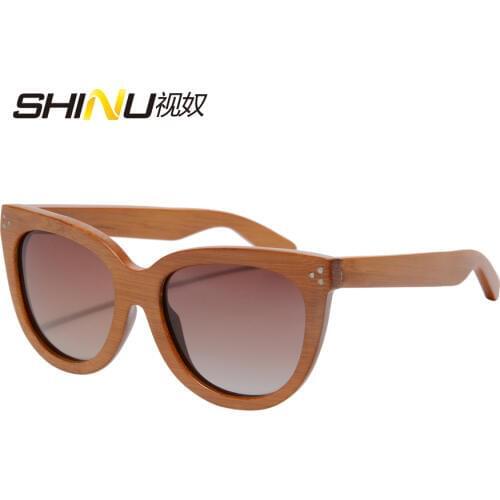 Factory Direct Polarized Wood Bamboo Sunglasses Women Men Fashion Shade Gunes Gozlugu New Designer Wooden Sun Glasses 6080