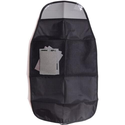 Car Seat Back Protector Cover For Kids Kick Clean Mat Protects Anti Dirty Cover Storage Bags 65*44cm
